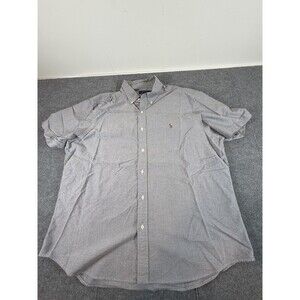 Ralph Lauren Button-Down Shirt Embroidered Men's XXL Classic